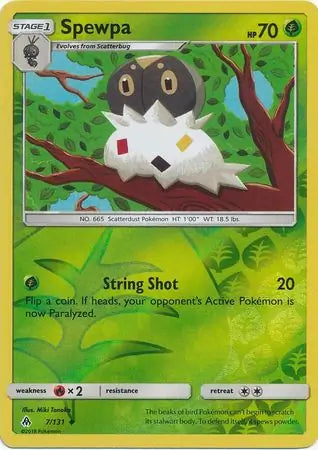 Spewpa 7/131 (SM - Forbidden Light)  - Reverse Holofoil | Good Games Adelaide SA