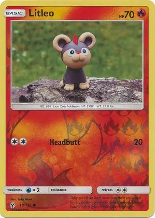 Litleo 18/131 (SM - Forbidden Light)  - Reverse Holofoil | Good Games Adelaide SA