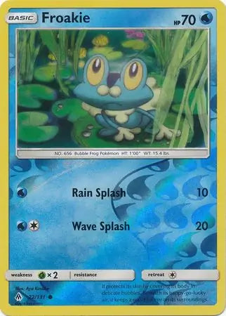 Froakie 22/131 (SM - Forbidden Light)  - Reverse Holofoil | Good Games Adelaide SA