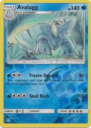 Avalugg 30/131 (SM - Forbidden Light)  - Reverse Holofoil | Good Games Adelaide SA