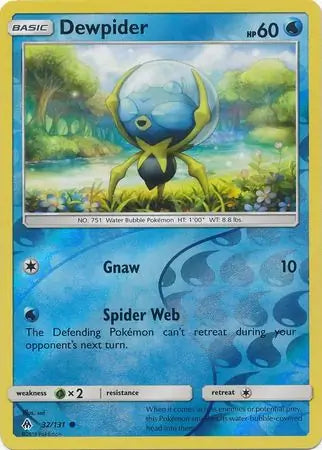 Dewpider 32/131 (SM - Forbidden Light)  - Reverse Holofoil | Good Games Adelaide SA