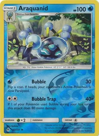 Araquanid 33/131 (SM - Forbidden Light)  - Reverse Holofoil | Good Games Adelaide SA