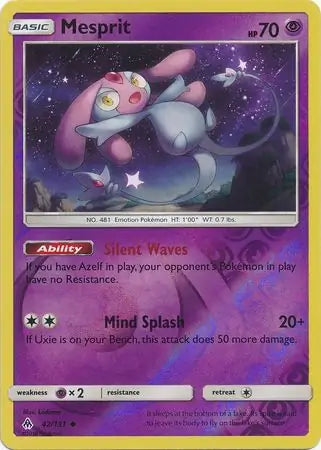 Mesprit 42/131 (SM - Forbidden Light)  - Reverse Holofoil | Good Games Adelaide SA