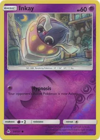 Inkay 50/131 (SM - Forbidden Light)  - Reverse Holofoil | Good Games Adelaide SA