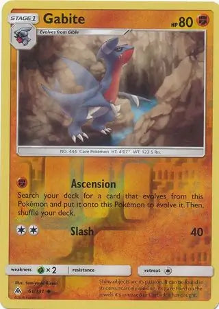 Gabite 61/131 (SM - Forbidden Light)  - Reverse Holofoil | Good Games Adelaide SA