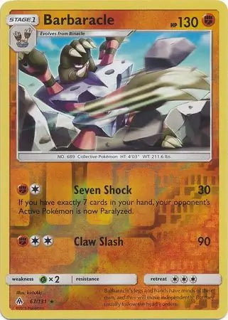 Barbaracle 67/131 (SM - Forbidden Light)  - Reverse Holofoil | Good Games Adelaide SA