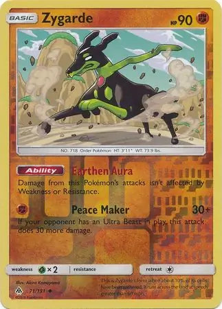 Zygarde 71/131 (SM - Forbidden Light)  - Reverse Holofoil | Good Games Adelaide SA
