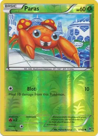 Paras 1/162 (XY - BREAKthrough)  - Reverse Holofoil | Good Games Adelaide SA
