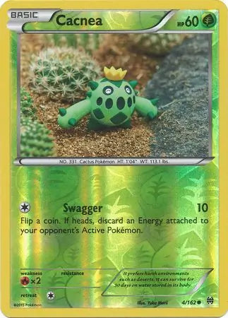 Cacnea 4/162 (XY - BREAKthrough)  - Reverse Holofoil | Good Games Adelaide SA