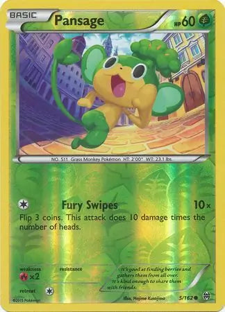 Pansage 5/162 (XY - BREAKthrough)  - Reverse Holofoil | Good Games Adelaide SA