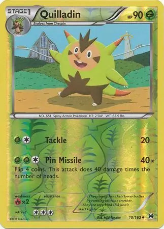 Quilladin 10/162 (XY - BREAKthrough)  - Reverse Holofoil | Good Games Adelaide SA