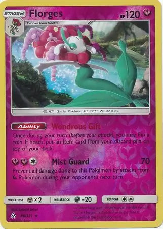 Florges 86/131 (SM - Forbidden Light)  - Reverse Holofoil | Good Games Adelaide SA