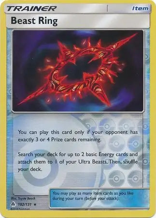 Beast Ring 102/131 (SM - Forbidden Light)  - Reverse Holofoil | Good Games Adelaide SA