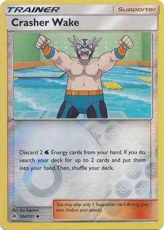 Crasher Wake 104/131 (SM - Forbidden Light)  - Reverse Holofoil | Good Games Adelaide SA