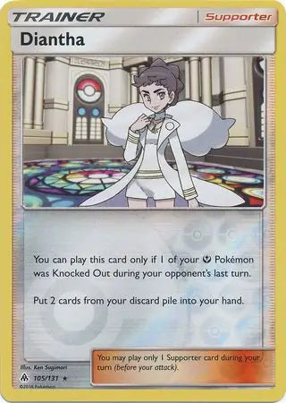 Diantha 105/131 (SM - Forbidden Light)  - Reverse Holofoil | Good Games Adelaide SA
