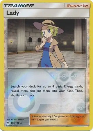 Lady 109/131 (SM - Forbidden Light)  - Reverse Holofoil | Good Games Adelaide SA