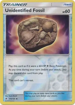 Unidentified Fossil 116/131 (SM - Forbidden Light)  - Reverse Holofoil | Good Games Adelaide SA