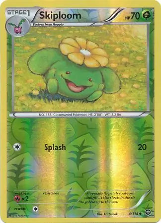 Skiploom 4/114 (XY - Steam Siege)  - Reverse Holofoil | Good Games Adelaide SA