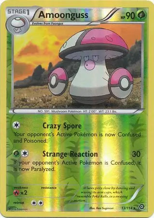 Amoonguss 13/114 (XY - Steam Siege)  - Reverse Holofoil | Good Games Adelaide SA