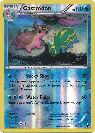 Gastrodon 29/114 (XY - Steam Siege)  - Reverse Holofoil | Good Games Adelaide SA