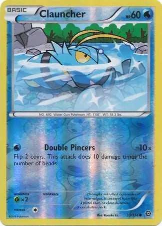 Clauncher 33/114 (XY - Steam Siege)  - Reverse Holofoil | Good Games Adelaide SA