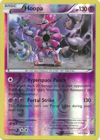 Hoopa 51/114 (XY - Steam Siege)  - Reverse Holofoil | Good Games Adelaide SA