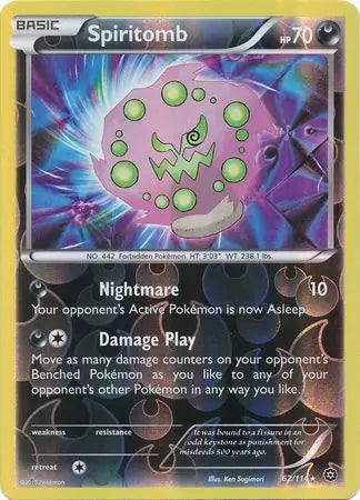 Spiritomb 62/114 (XY - Steam Siege)  - Reverse Holofoil | Good Games Adelaide SA