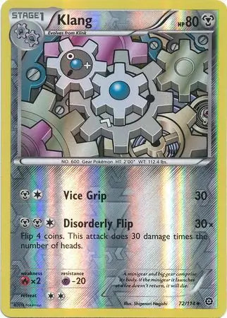 Klang 72/114 (XY - Steam Siege)  - Reverse Holofoil | Good Games Adelaide SA
