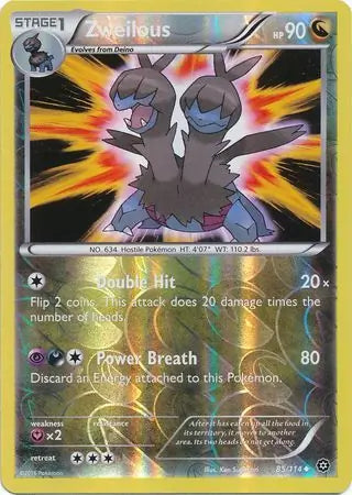 Zweilous 85/114 (XY - Steam Siege)  - Reverse Holofoil | Good Games Adelaide SA