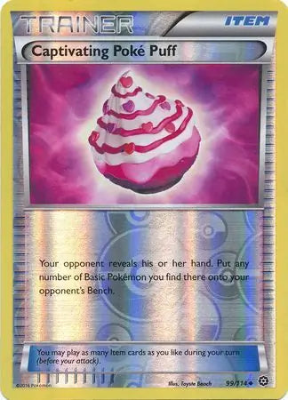 Captivating Poke Puff 99/114 (XY - Steam Siege)  - Reverse Holofoil | Good Games Adelaide SA