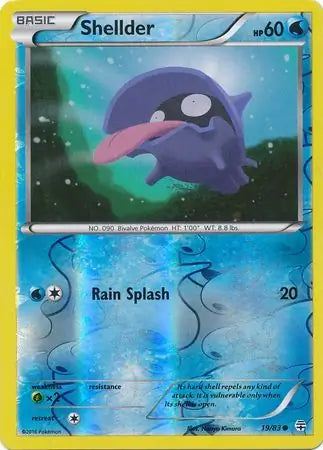 Shellder 19/83 (Generations)  - Reverse Holofoil | Good Games Adelaide SA