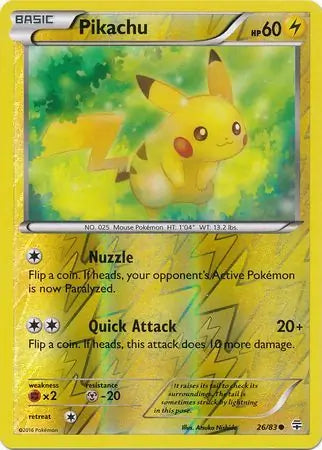 Pikachu 26/83 (Generations)  - Reverse Holofoil | Good Games Adelaide SA