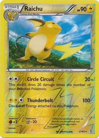 Raichu 27/83 (Generations)  - Reverse Holofoil | Good Games Adelaide SA