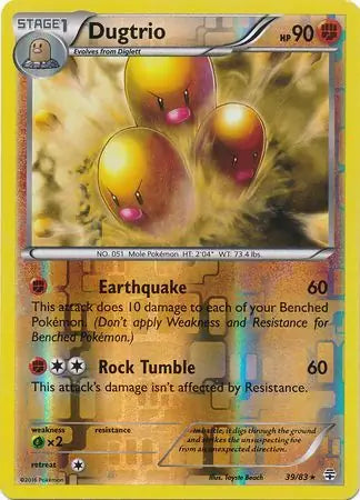 Dugtrio 39/83 (Generations)  - Reverse Holofoil | Good Games Adelaide SA