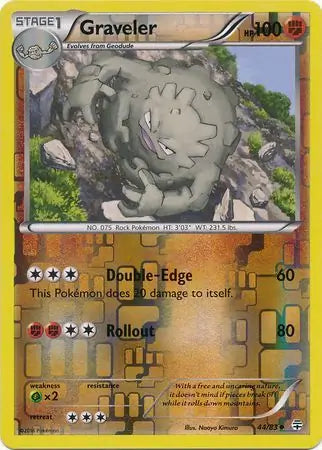 Graveler 44/83 (Generations)  - Reverse Holofoil | Good Games Adelaide SA