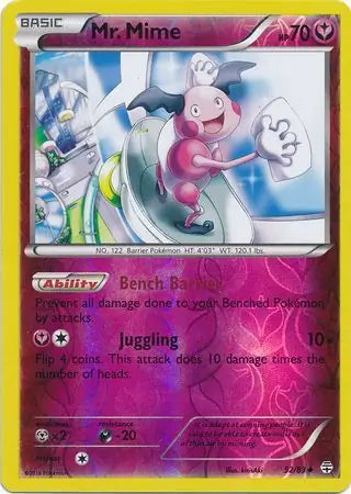 Mr. Mime 52/83 (Generations)  - Reverse Holofoil | Good Games Adelaide SA