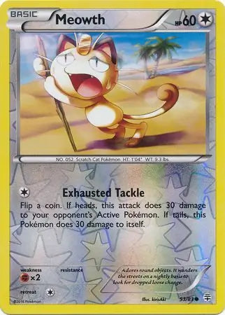 Meowth 53/83 (Generations)  - Reverse Holofoil | Good Games Adelaide SA