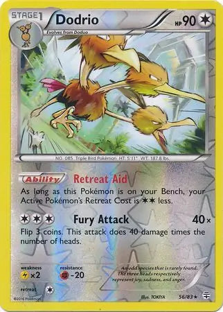 Dodrio 56/83 (Generations)  - Reverse Holofoil | Good Games Adelaide SA