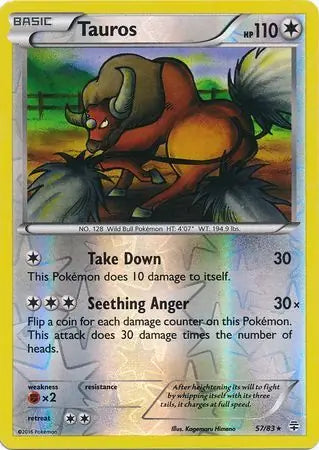 Tauros 57/83 (Generations)  - Reverse Holofoil | Good Games Adelaide SA