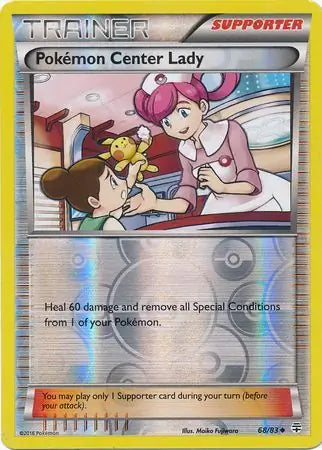 Pokemon Center Lady 68/83 (Generations)  - Reverse Holofoil | Good Games Adelaide SA