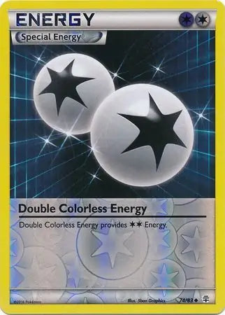 Double Colorless Energy 74/83 (Generations)  - Reverse Holofoil | Good Games Adelaide SA