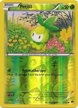Petilil 7/122 (XY - BREAKpoint)  - Reverse Holofoil | Good Games Adelaide SA