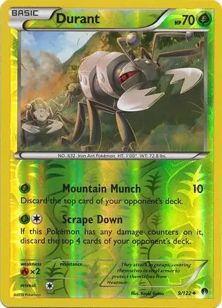 Durant 9/122 (XY - BREAKpoint)  - Reverse Holofoil | Good Games Adelaide SA