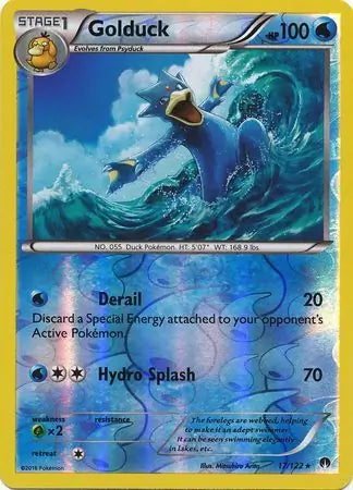 Golduck 17/122 (XY - BREAKpoint)  - Reverse Holofoil | Good Games Adelaide SA