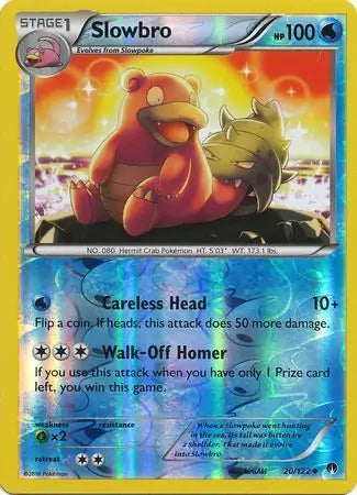Slowbro 20/122 (XY - BREAKpoint)  - Reverse Holofoil | Good Games Adelaide SA