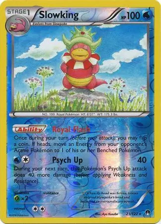 Slowking 21/122 (XY - BREAKpoint)  - Reverse Holofoil | Good Games Adelaide SA