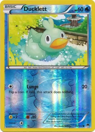 Ducklett 36/122 (XY - BREAKpoint)  - Reverse Holofoil | Good Games Adelaide SA