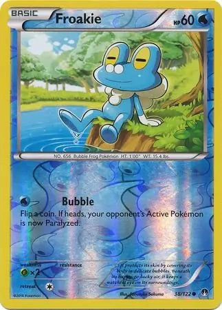 Froakie 38/122 (XY - BREAKpoint)  - Reverse Holofoil | Good Games Adelaide SA