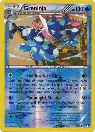 Greninja 40/122 (XY - BREAKpoint)  - Reverse Holofoil | Good Games Adelaide SA