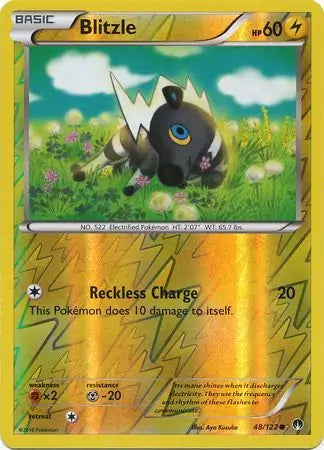 Blitzle 48/122 (XY - BREAKpoint)  - Reverse Holofoil | Good Games Adelaide SA